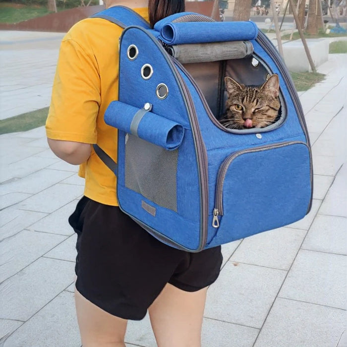 Concealable and Portable Cat Carrier Cage Bag for Outdoor Travel transporte gato  dog backpack  cat supplies