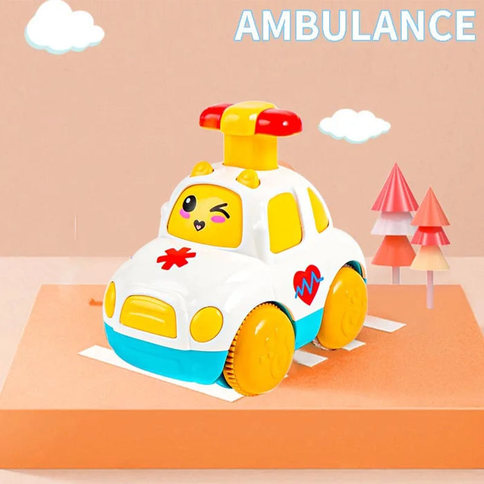Animal Car Baby Toys for 1 2 Year Boys Space Infant Push and Go Car Toy  for Toddlers1 2 3 Year Kids Girl Boy Birthday Gifts