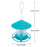 Garden Gazebo Hanging Wild Bird Feeder Outdoor Container With Hang Rope Pet Bird Feeding House Type Bird Feeder New Dropshipping