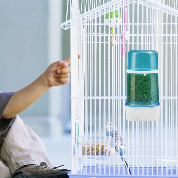 Bird Water Dispenser For Cage Automatic Bird Feeder And Waterer For Parrots Automatic Bird Feeder Bird Watering Supplies Water