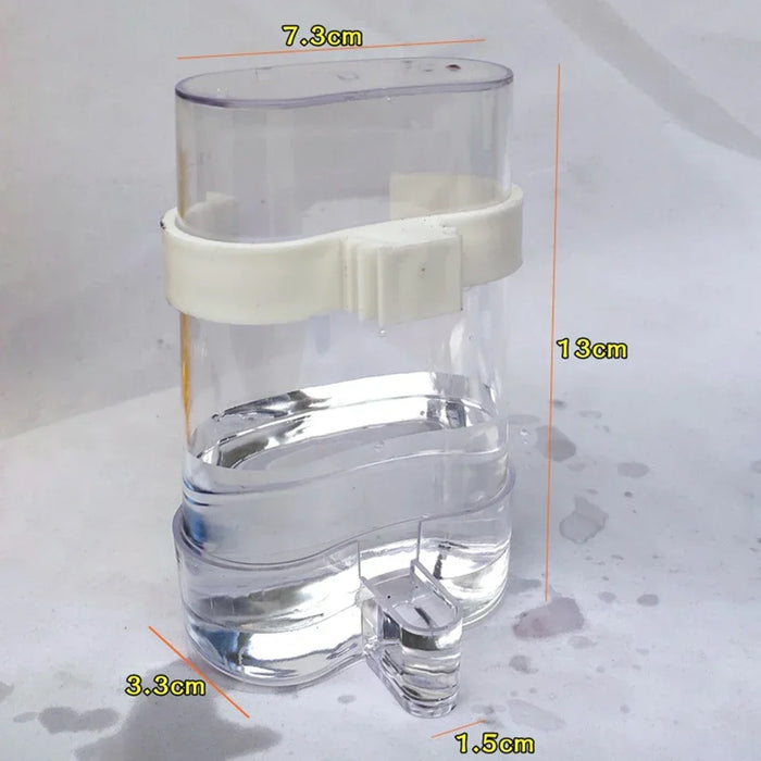 Bird Water Dispenser Bird Food Feeder Automatic Parakeet Bird Waterer Food Feeder Dispenser for Parrot Cage Accessories
