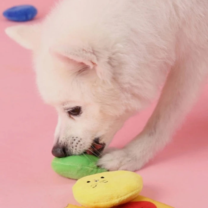 Dog Toys Encourage Natural Foraging Skills Slow Feeder for Training and Stress Relief, Cloth Strip Hiding Food Chew Toys for Any