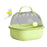Hamster Travel Carrier Cage Chinchilla Cage Clear Small Animal Carry Cage for Hedgehog Ferrets Chinchilla Outdoor Small Animals