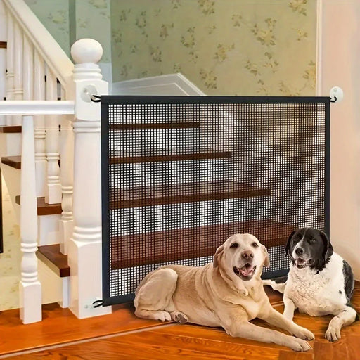 Foldable Dog Barrier Isolation Fence Foldable Indoor Dog Gate Puppy Safety Fence Dog Gate for The House Doorway Stairs