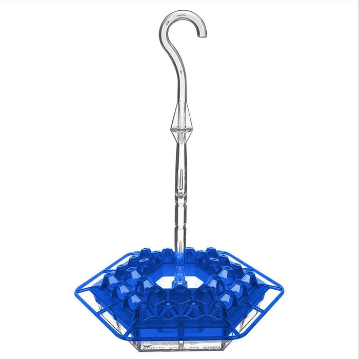 1pc Wild Bird Feeder Hanging Hexagonal Bird Feeder with Hook Hummingbird Feeder Garden Bird Feeder Pet Forest Water Dispenser