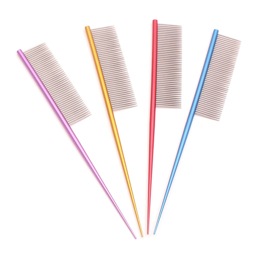 Cat Grooming Comb Pet Groomer For Dog Stainless/Copper Groomer Pets Combs Hairbrush Cat Dog Grooming Combs Dog Hair Care C7801