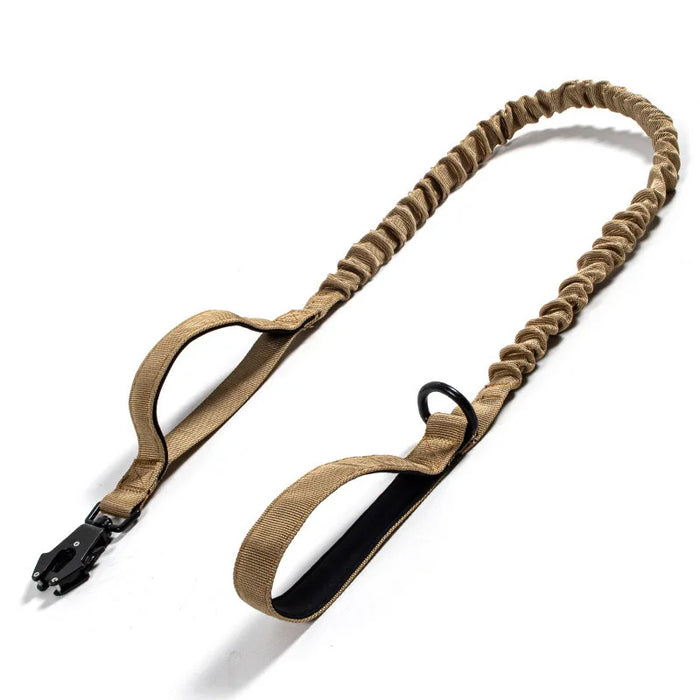 Reflective Shock Absorbing Pet Leashes with Car Seatbelt for Large Dogs Heavy Duty Tactical Bungee Dog Leash No Pull Dog Leash