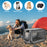 Dog Travel Crate Portable Pop Up Dog Crate with Zipper Mesh Door Foldable Small Dog Seat Kennel for Indoor Outdoor Puppy Cat