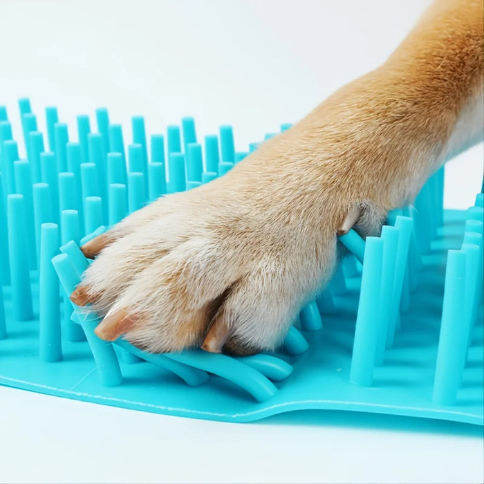 Dog Foot Cup Paw Washer Cleaner Dog Cat Foot Cleaning Brush Soft Silicone Dog Paw Cleaning Tool Pet Paw Cleaning Bucket Supplies
