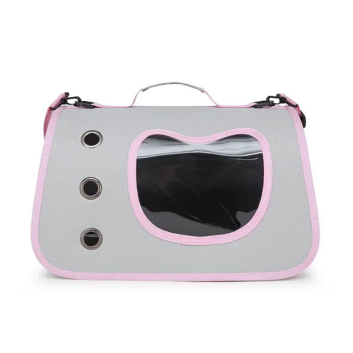 Expandable 3-in-1 Cat Carrier Bag Lightweight Foldable Handheld Tote with Privacy Cover for Small Cats Dogs Travel Accessories