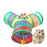 1pc new small pet channel fun tunnel foldable Y-shaped ferret supplies hamster toy