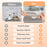 New Auto Trap Bird Cage Rabbit Cage Mouse Cage Entry Only and No Exit Thickened and Encrypted Automatic Pigeon Collecting Tool