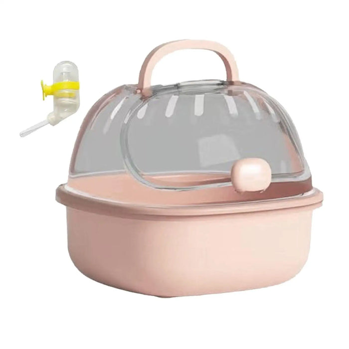 Hamster Carrier Cage Hamster Accessory Guinea Pig Cage Pet Outgoing Cage for Dwarf Hamster Vacation Mice Small Animals Ferrets