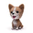 Shaking Head Dog Ornament Resin Cute Bobblehead Decoration Wobble Shaking Nodding Head Dolls Gift For Car Interior Home Room