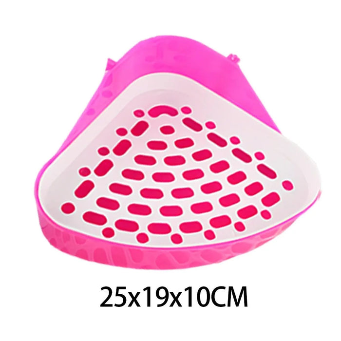 Rabbit Litter Tray Corner Toilet Potty for Chinchilla Ferret Cage Accessories