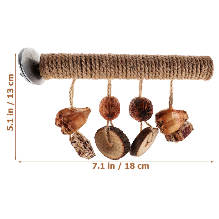 Parrot Bird Bird Cage Perches Bird Cages Tree Wood Branches Birdcage Natural Standing Rod Parakeet Wooden Stands Parrots