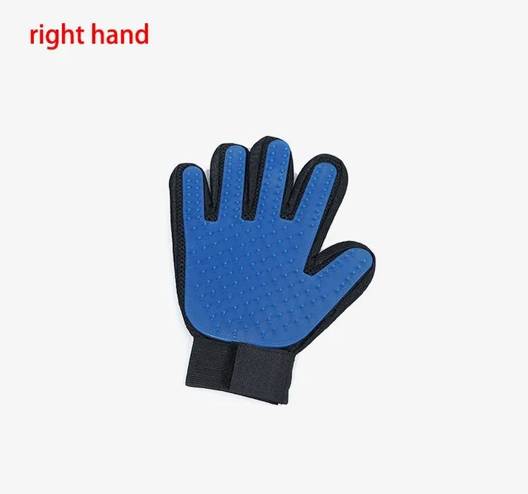 Pet Glove Cat Grooming Glove Cat Hair Deshedding Brush Gloves Dog Comb for Cats Bath Hair Remover Clean Massage Brush for Animal