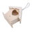 Bird Nest Garden Wooden Bird Cage Outdoor Hanging Birdhouse Box Garden Yard Decoration Pet Accessories Wooden Bird Cages