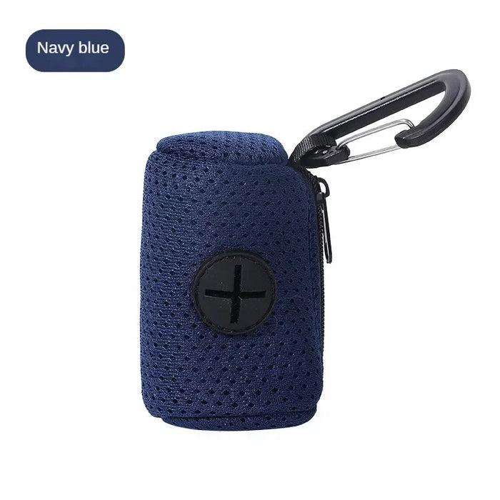 Dog Poop Bag Carrier Portable Pet Waste Bag Dispenser Luxury Stylish Dog Garbage Holder Dispensers Cleaning Supplies