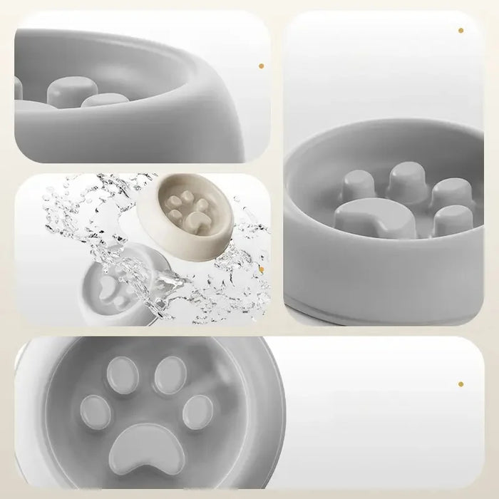 Pet Large Dog Feeding Bowls Eating Feeder Dish Prevent Obesity Pet Dogs Supplies Non-slip Slow Down Food Bowl Non-slip YJ036