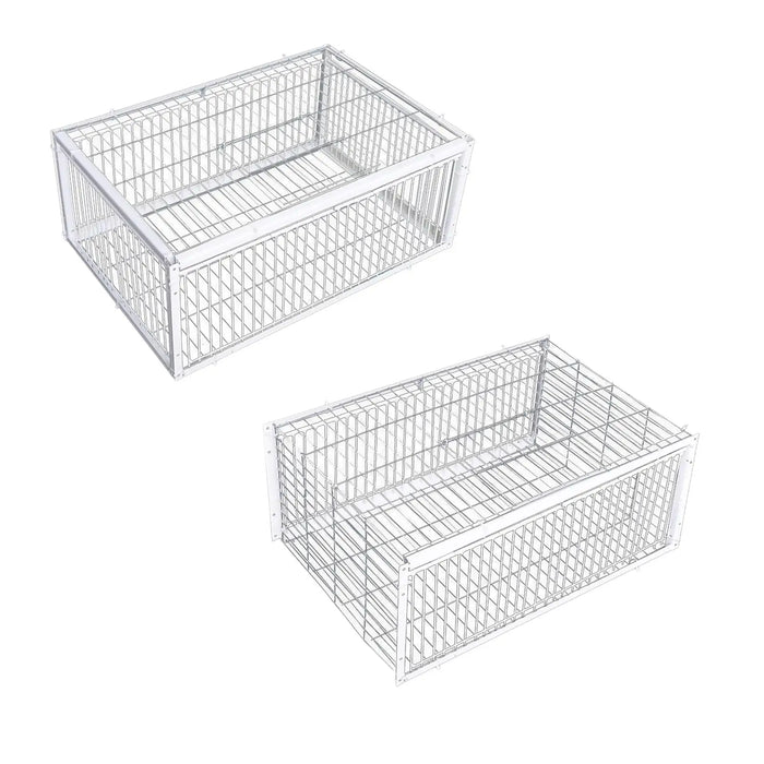 Pigeon Trap Cage Bird Supplies Pigeon Coop Bird Cage for Racing Pigeons Farms Garages Meat Pigeons Gardens 15.75"x11.81"x10.24"