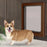 Dog Cat Flap Door Security Flap Door For Dog Cat Kitten Cat Puppy Safety Gate PVC Plastic Small Pet Supplies