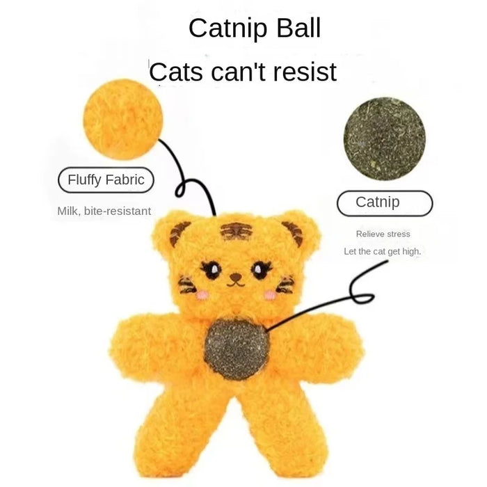 Cats Chew Toys Cute Catnip Toy For Pets Cute Cat Toys For Kitten Teeth Grinding Cat Plush Thumb Pet Accessories