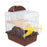 Double Layer Acrylic Pet Cage Includes Exercise Wheel Water Bottle Villa Cage For Animals Hamster House Chinchilla Habitat Home