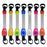 Dog Glowing Collar & Leash Anti Lost Safety Outdoor Waterproof Warning LED Flashing Light Strip Pet Harness Dog Accessories