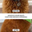 Pet Grooming Detangler Pin Dog Brush for Shedding & Removing Loose Fur, Lightweight ABS with Gold Plated Pins for Long Hair