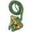 Green Pet Harness Adjustable Small Pets Traction Rope Ferret Leash Collars Harnesses Leashes Pet Products Dog Cat