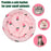Round Hamster Bed Comfortable Sleep Mat Pad for Hedgehog Squirrel Mice Rats Guinea Pig Chinchilla Small Animal Soft Cushions