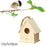 Wooden Bird Houses Bluebirds Home Small Bird House For Outside Garden Unfinished Bird Houses To Paint For Bird Watching