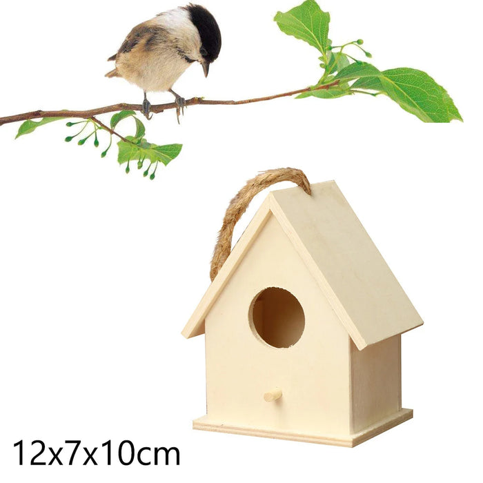 Wooden Bird Houses Bluebirds Home Small Bird House For Outside Garden Unfinished Bird Houses To Paint For Bird Watching
