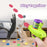 Funny Cat Toys Creative Turnip Gun with 15pcs Reusable Foam Frisbee Pet Hunting Interactive Toy Dog Cat Pet Supplies