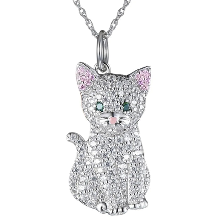 Delicate cute boxing dog pendant Necklace Women's elegant pet puppy jewelry Animal accessories Gift for dog lovers