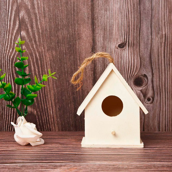 Wooden Bird Houses Bluebirds Home Small Bird House For Outside Garden Unfinished Bird Houses To Paint For Bird Watching