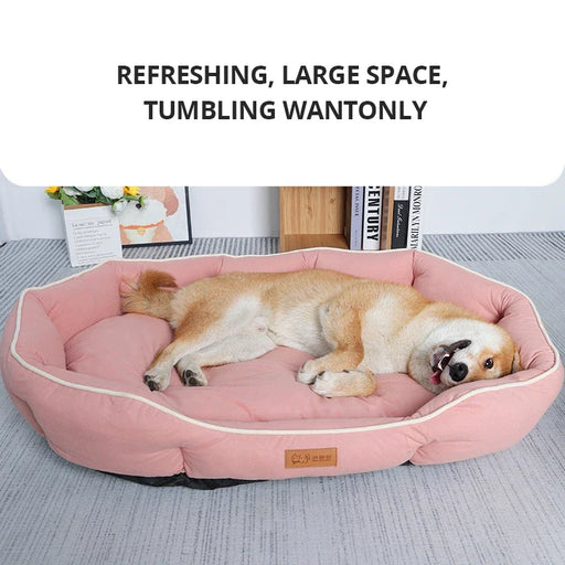 Pet Beds for Dogs Home Dog Bed Large Dog Kennel Accessories Washable Big Bedd Supplies Plush Mat Accessoires Underpad Bedding