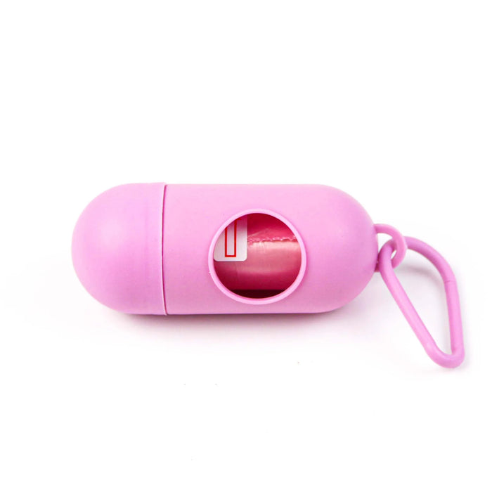 Dog Poop Bags With Dispenser And Leash Clip - Mildly Scented Waste Bags For Easy Cleanup