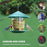 Bird Feeder For Outdoors Hanging Heavy Duty Weather Resistance Wild Bird Feeder Ideas For Bird Lovers Food Container With Rope