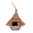 Wren Finch Bird House Hand Woven Bird House Grass Birds Hut Bird House for Outside Indoor Lawn Patio Home