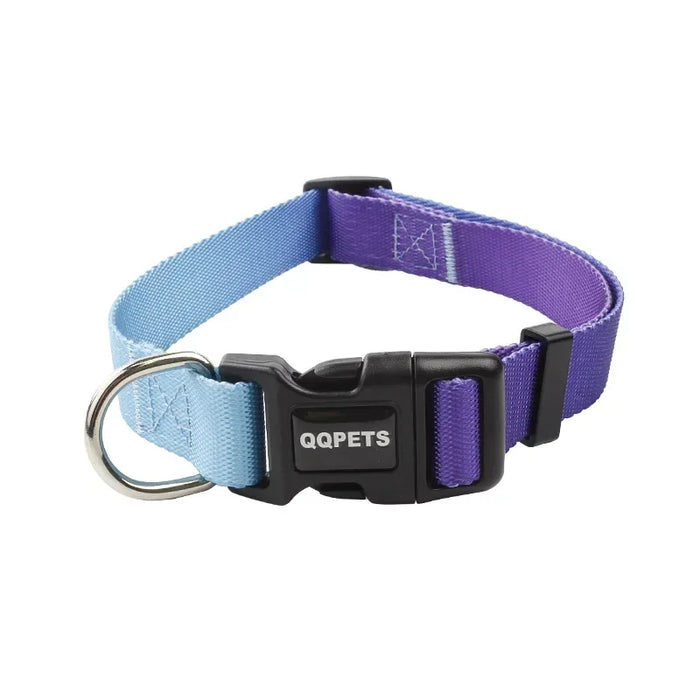 Pet Cat Dog Collar Traction Leash Suitable for Small Large Dogs Bulldog Pugs Beagle Nylon Adjustable Dog Collar Leash Lead