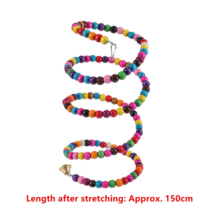 Parrot Bird Toys Accessories Articles Parrot Bite Pet Bird Toy For Parrot Training Bird Toy Swing Ball Bell Standing