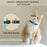 Cat/dog AirTag collar with ethnic style woven collar and tassel silicone anti loss pet collar