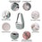 Carrier Bag for Cat and Small Dogs Light Weight Pet Shoulder Bag Washable Corduroy Breathable Travel Bag for Chihuahua Yorkshire
