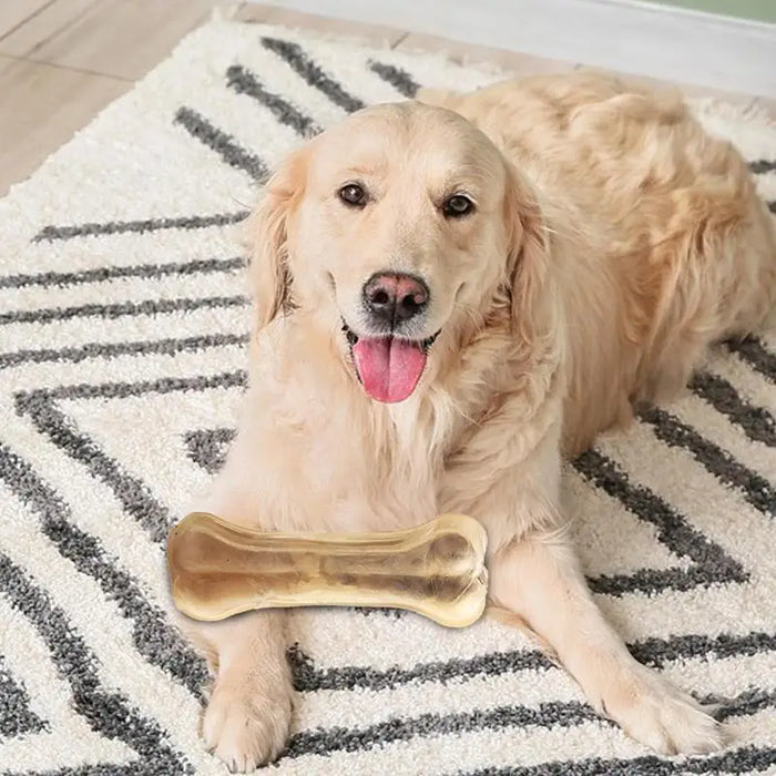Artificial Cowhide Bone Dogs' Chewing Toys Bite Resistance Molar Teeth Clean Stick Food Treats Dogs Bones For Medium Large Dogs