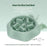 Dog Bowls Slow Feeder 1.5 Cups Slow Feeding Small Medium Breed Puppy Bowl for Fast Eater Dog Dishes to Slow Down Eating Maze