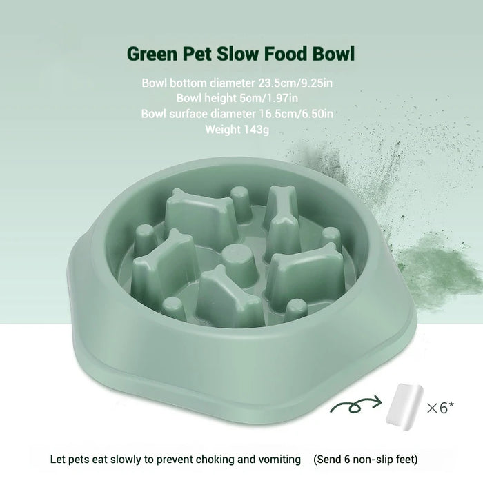 Dog Bowls Slow Feeder 1.5 Cups Slow Feeding Small Medium Breed Puppy Bowl for Fast Eater Dog Dishes to Slow Down Eating Maze