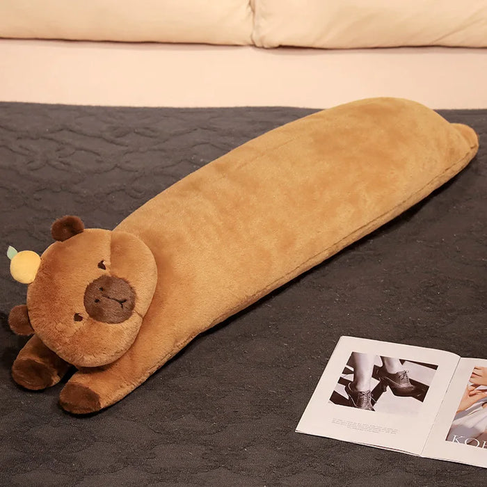 Pufferfish Capybara Long Strip Pillow Girls Sleep Clip Legs Side Sleep Pillow Boys Sleep Special Bed Head Cushion