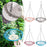 1 PCS Brand New High-end up Bird Feeder Outdoor Hanging Bird Feeder Hanging Bird Bath Garden Patio Decoration Accessories